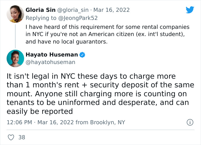 Greedy Landlord Expects This Man To Pay $12k Upfront To Move Into A Rental, Doesn't Know His Letter Is Going To End Up Igniting An Important Discussion