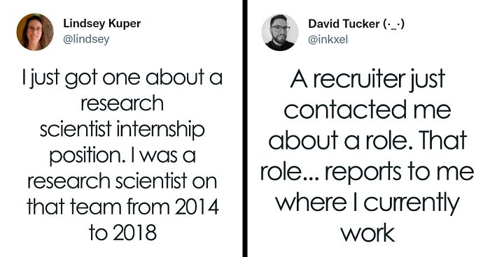 People Share 45 Experiences With Inept Recruiters