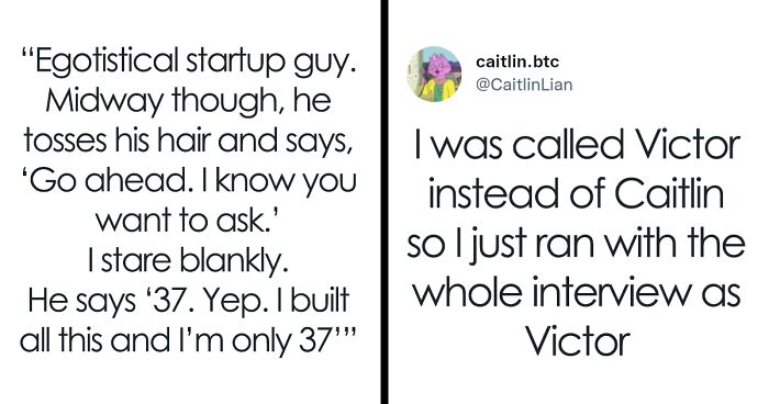 Woman Asks People To Share Their Worst Job Interview Stories, Gets These 110 Trainwrecks