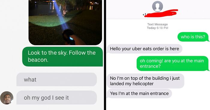 53 Times Delivery Workers Made Waiting For Food A Little Easier With Their Funny And Unexpected Texts