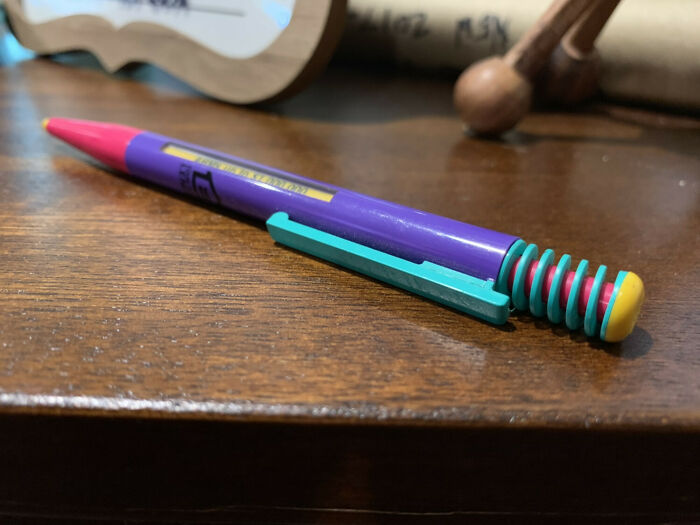 I Found This Very 90s Pen In A Drawer