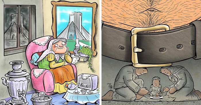 Artist Brings Attention To Sensitive Issues Of The Modern World In His Illustrations (30 New Pics)