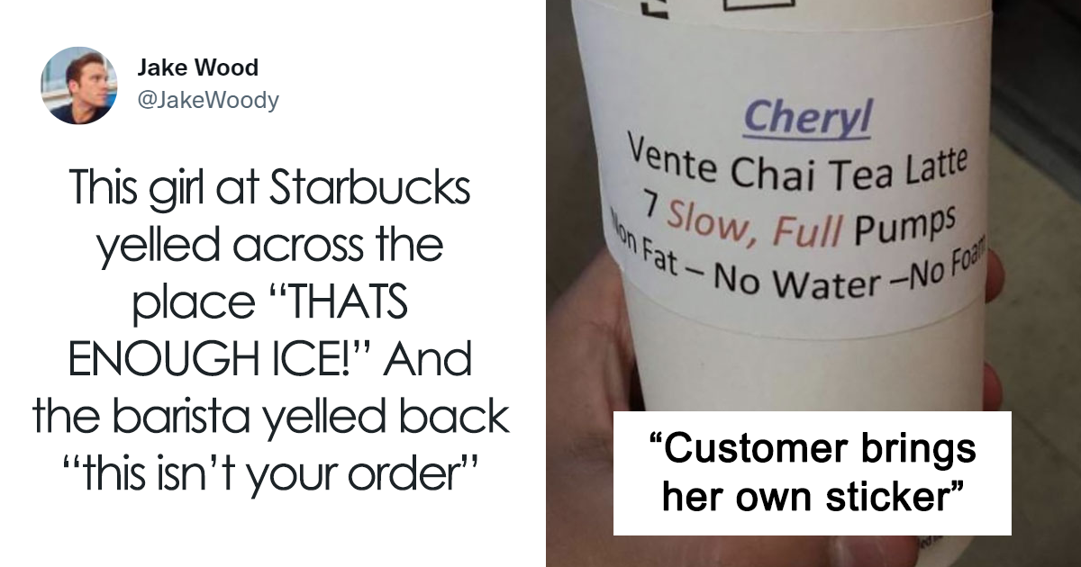 Idk what's wrong with some of yall baristas. Just get it from the back. We  know yall hide stuff from customers. : r/starbucks