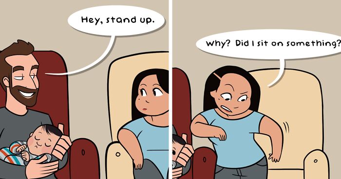 I Capture My Marriage And Parenting Problems In 50 Honest Comics (New Pics)