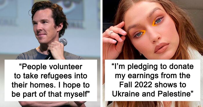 Benedict Cumberbatch Is Thinking Of Joining Volunteers Housing Ukrainian Refugees And Other Celebrities Are Donating Impressive Amounts Of Money