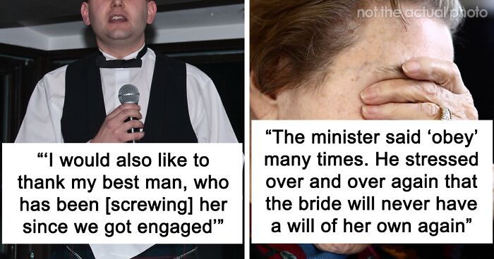 50 Of The Most Awkward Wedding Speeches That Made These Guests' Skin Crawl