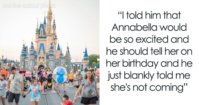 Woman Demands Her Son Take His Daughter To Disneyland On Vacation With His New Family, But He Doesn't Even Want To See Her