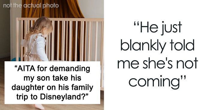 Man Offends His Mother After She Asked Him To Take His Daughter To Disneyland With His Wife And Two Sons