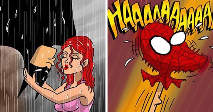 Superheroes Reimagined In 34 Funny And Relatable Comics By This Artist (New Pics)