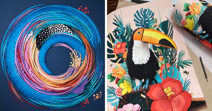 This Artist Makes Incredibly Detailed Paper Sculptures, And Here Are 39 Of The Best Works