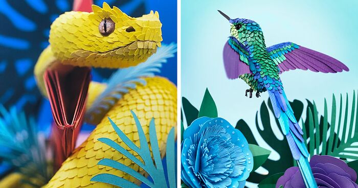 Incredibly Detailed Paper Art By Artist Lisa Lloyd (39 Pics)