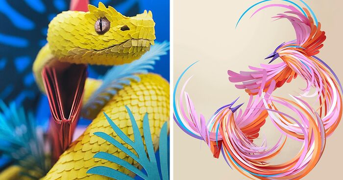 39 Incredibly Detailed Paper Sculptures Made By This Artist