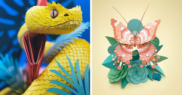 This Artist Makes Incredibly Detailed Paper Sculptures, And Here Are 39 Of The Best Works