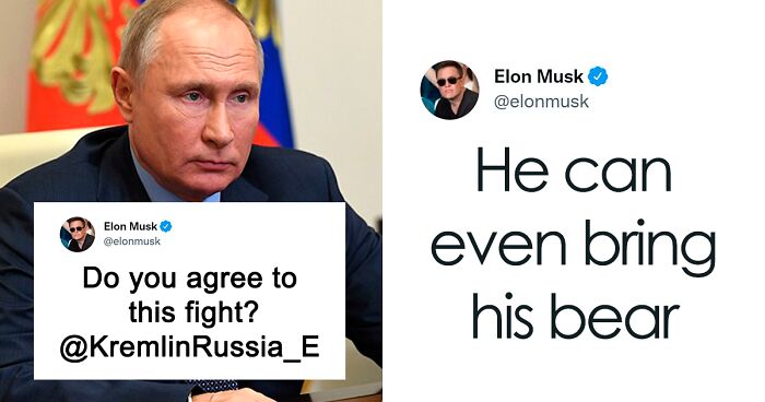 Elon Musk Challenged Vladimir Putin To A Fight For The Fate Of Ukraine And Folks Online Have Mixed Feelings About It