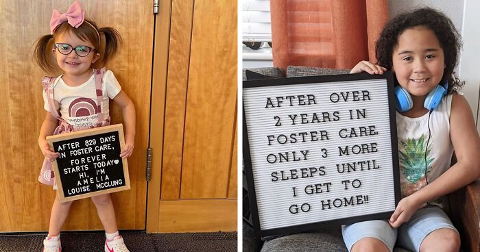 30 Inspiring And Heartwarming Pictures This Instagram Account Shared Of Kids Who Have Just Been Adopted From Foster Care