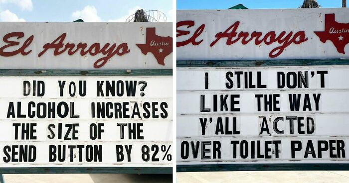 This Restaurant Has 569K Instagram Followers Due To Its Funny Signs, And Here Are 130 Of The Best Ones (New Pics)