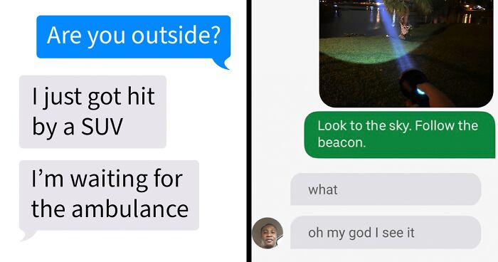 53 Hilariously Unhinged Text Conversations With Food Delivery Drivers