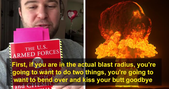 Having In Mind The Current Events, This Guy Explains What People Can Do In Case Of A Nuclear Explosion And Goes Viral On TikTok