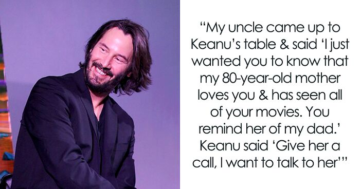 Heartwarming Story Of Keanu Reeves Calling His 80-Year-Old Fan Might Make Your Day Better