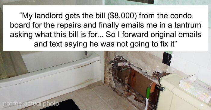 Landlord Ignored Tenant’s Complaints About A Leak, Ended Up Paying $8k When The Water Damaged Other Apartments