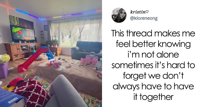 33 Parents Deliver Honest And Unstaged Pictures Of Their Homes, As Requested By A Mom On Twitter