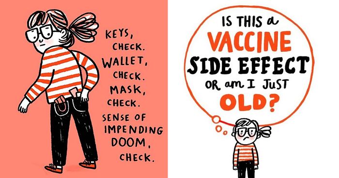 Artist Suffering From Anxiety And Depression Finds Therapy In Turning Her Life Into Comics (33 New Pics)