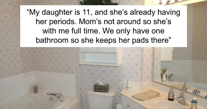 Man Savagely Claps Back At His Sister After She Insists That Her 11-Year-Old Niece Shouldn't Keep Pads In The Bathroom