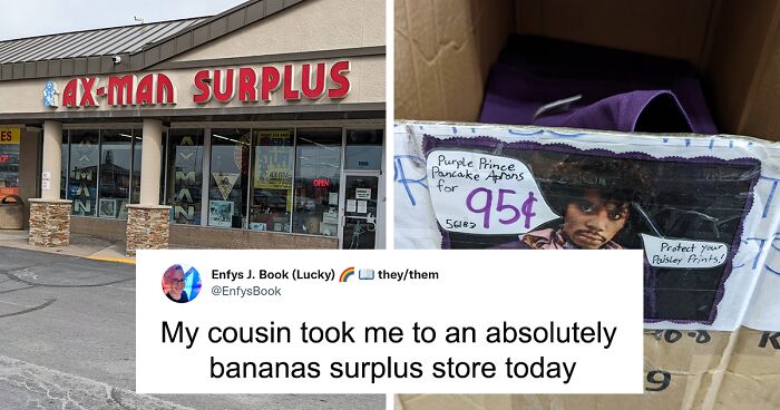 People Are Cracking Up At These 32 Hilariously Labelled Items From A Surplus Store In Minnesota, As Shared By This Twitter User