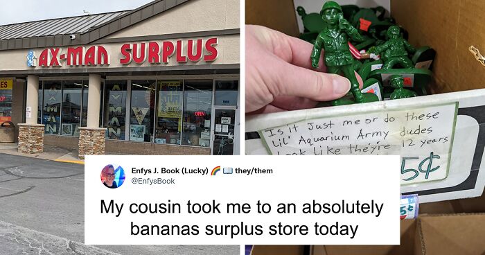 People Are Cracking Up At These 32 Hilariously Labelled Items From A Surplus Store In Minnesota, As Shared By This Twitter User