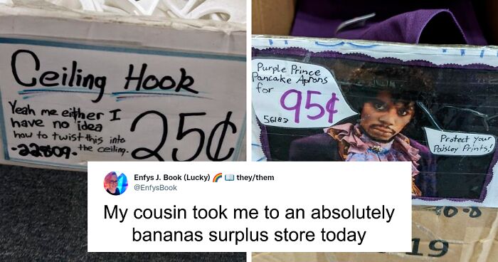 People Are Cracking Up At These 32 Hilariously Labelled Items From A Surplus Store In Minnesota, As Shared By This Twitter User