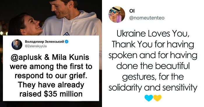 Zelenskyy Expressed His Gratitude Towards Mila Kunis And Aston Kutcher For Their Support As They Raised Around $35M For Ukrainian Refugees