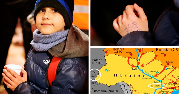 11-Year-Old Ukrainian Boy Traveling 600 Miles To Slovakia Touches Hearts With His Bravery