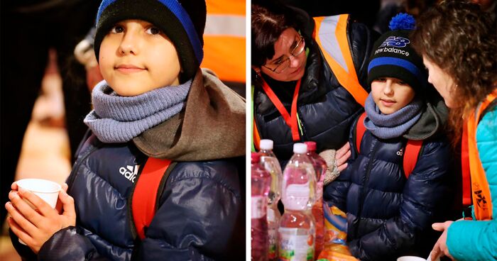 11-Year-Old Ukrainian Boy Traveling 600 Miles To Slovakia Touches Hearts With His Bravery