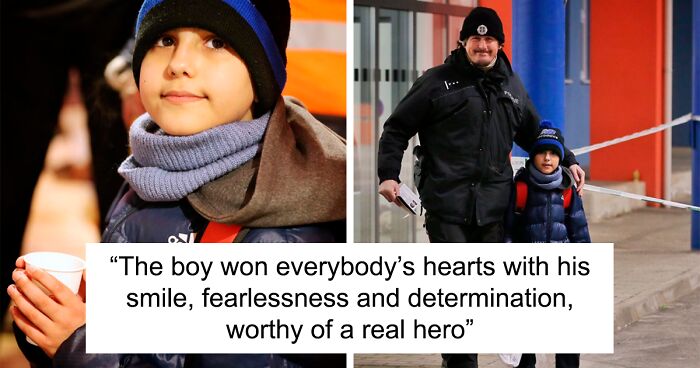 Brave 11-Year-Old Ukrainian Travels 600 Miles On His Own To Slovakia To Escape The War