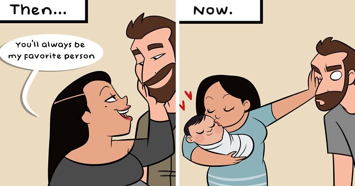 I Capture Our Marriage And Parenting Moments In These 50 Honest Comics (New Pics)