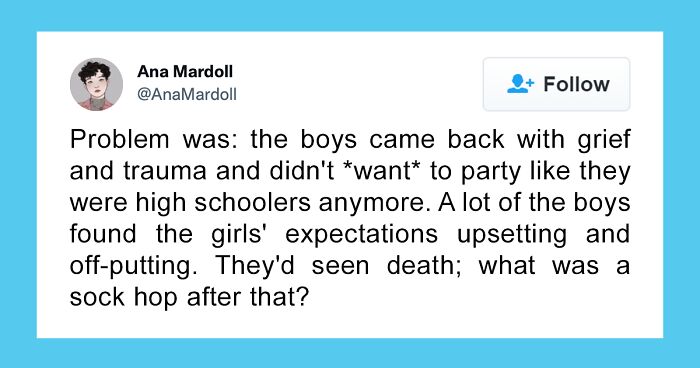 Twitter User Explains That Not Everyone Will Be Enthusiastic About Coming Back To A Normal Life After The Pandemic And Uses A Comparison With War Trauma