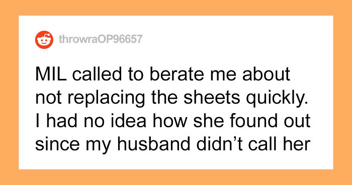 Woman Asks If She Was Wrong To Ban Mother-In-Law From Her House After Discovering She's Installed A Camera In Their Bedroom