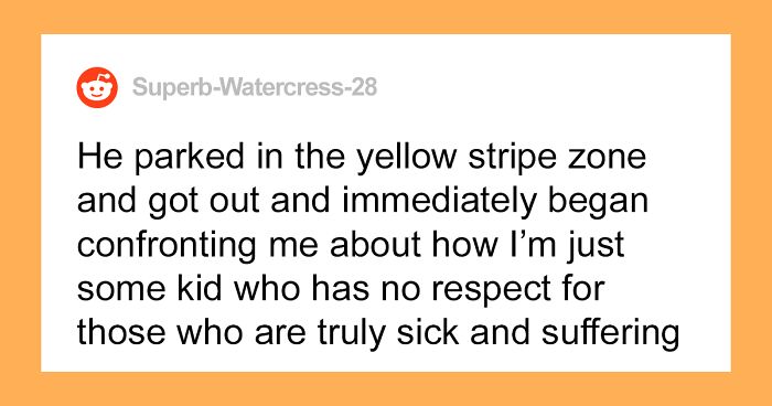 “He Ordered Me To Move”: Man Confronts Woman For Parking In A Handicapped Spot, Calls Her “Disgusting” When She Takes Off Her Prosthetic Leg