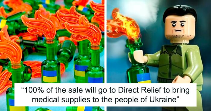 Mini Figurines Of Zelenskyy And Molotov Cocktails Raise $160K For Ukraine Relief