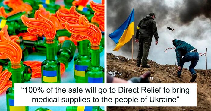 Citizen Brick Supports Ukraine With Custom Zelenskyy And Molotov Cocktail LEGO Figurines, Raises Over $160K