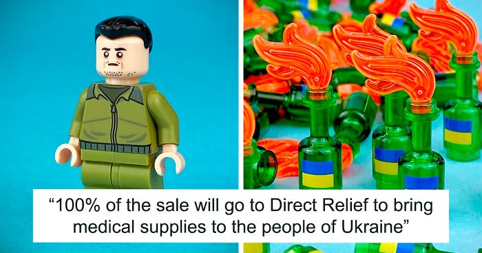 Mini Figurines Of Zelenskyy And Molotov Cocktails Raise $160K For Ukraine Relief