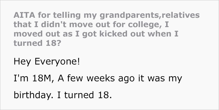 Mom And Dad Are Disappointed That Their Son Told Grandfather That He Got  Kicked Out Of Their Home As He Turned 18