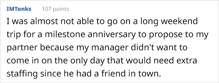 Boss Ignores Employee's Time Off Request After Approving It Twice, Changes His Mind After The Employee Says They're Quitting