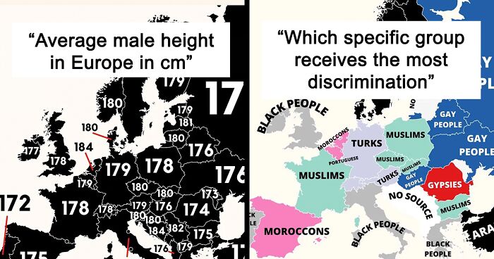 100 Unusual Maps That Might Change How You See The World, As Shared On This Instagram Account