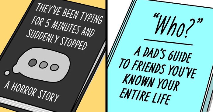 “Story Of My Life”: Person Illustrates Books That Have Painfully Relatable Covers (53 New Pics)