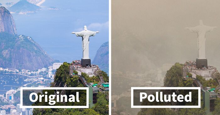 10 Landscapes Ruined By Air Pollution: Designers Show The Possible Future