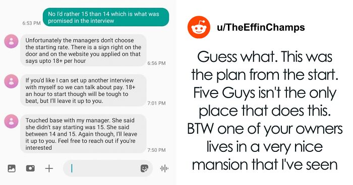 “Sounds Like Someone Should Get Reported”: Fast-Food Chain Applicant Shares How The Company’s Hourly Pay Dropped From $18/Hr To $14/Hr