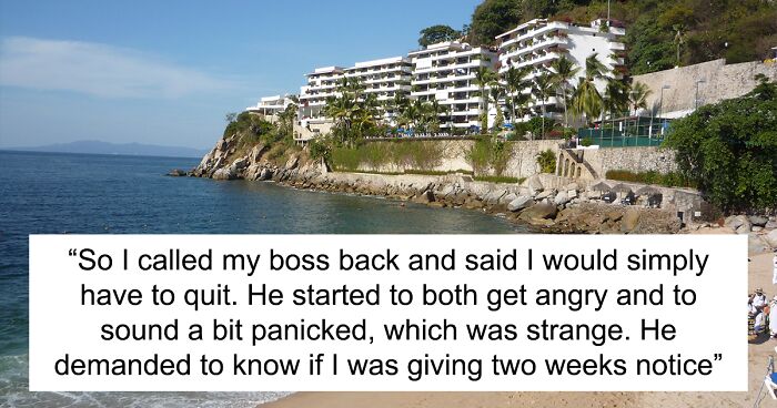 Boss Changed His Mind Facing An Employee's Threat To Quit As Their Time Off Approval Was Cancelled Suddenly