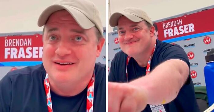 Wholesome Moment Of Fans Thanking Brendan Fraser For Making Their Childhood Awesome Goes Viral With 4.7M Views