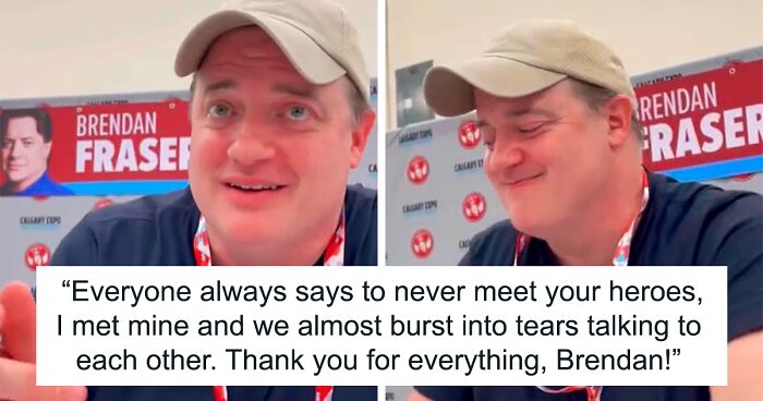 Wholesome Moment Of Fans Thanking Brendan Fraser For Making Their Childhood Awesome Goes Viral With 4.7M Views